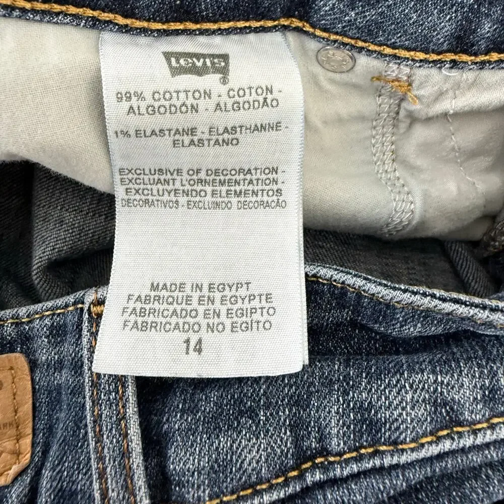 Levi’s 526 Slender Straight Jeans Size 14